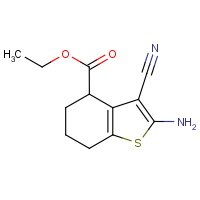 CAS:175599-83-4 | OR18551 | Ethyl 2-amino-3-cyano-4,5,6,7-tetrahydrobenzo[b]thiophene-4-carboxylate