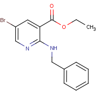 CAS: 1186404-92-1 | OR18552 | Ethyl 2-(benzylamino)-5-bromonicotinate