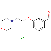CAS: 1609402-82-5 | OR18570 | 3-[2-(Morpholin-4-yl)ethoxy]benzaldehyde hydrochloride