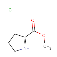 CAS:65365-28-8 | OR18616 | Methyl (2R)-pyrrolidine-2-carboxylate hydrochloride