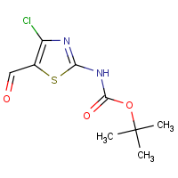 CAS: 388594-31-8 | OR18806 | 2-Amino-4-chloro-1,3-thiazole-5-carboxaldehyde, 2-BOC protected