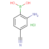 CAS: 850568-47-7 | OR1928 | 2-Amino-4-cyanobenzeneboronic acid hydrochloride