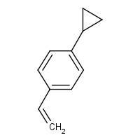 CAS: 19824-39-6 | OR19574 | 1-Cyclopropyl-4-ethenylbenzene