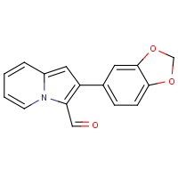 CAS: 893612-89-0 | OR1972 | 2-(1,3-Benzodioxol-5-yl)indolizine-3-carboxaldehyde