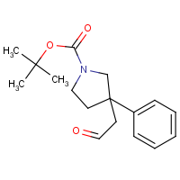 CAS: 616888-34-7 | OR200002 | tert-Butyl 3-(2-Oxoethyl)-3-phenylpyrrolidine-1-carboxylate