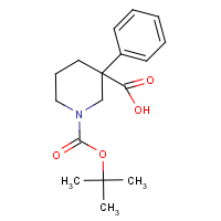 CAS: 1203685-64-6 | OR200004 | 3-Phenylpiperidine-3-carboxylic acid, N-BOC protected