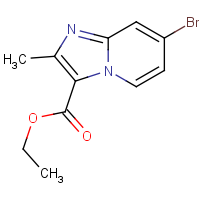 CAS: 81438-56-4 | OR200013 | Ethyl 7-Bromo-2-methylimidazo[1,2-a]pyridine-3-carboxylate