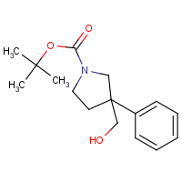CAS:1314394-67-6 | OR200020 | tert-Butyl 3-(Hydroxymethyl)-3-phenylpyrrolidine-1-carboxylate