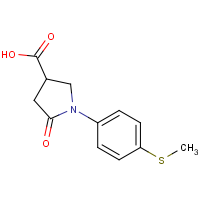 CAS: 63674-53-3 | OR200035 | 1-[4-(Methylsulphonyl)phenyl]-5-oxo-3-pyrrolidinecarboxylic acid