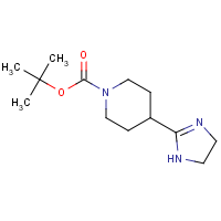 CAS:1355334-71-2 | OR200038 | 4-(4,5-Dihydro-1H-imidazol-2-yl)piperidine, N1-BOC protected