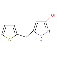 CAS:  | OR200138 | 5-(Thien-2-yl)methyl)-1H-pyrazol-3-ol