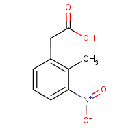 CAS: 23876-15-5 | OR2005 | 2-Methyl-3-nitrophenylacetic acid