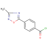 CAS: 876316-26-6 | OR2061 | 4-(3-Methyl-1,2,4-oxadiazol-5-yl)benzoyl chloride