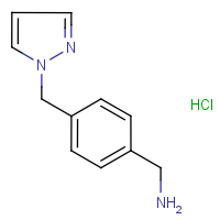 CAS:904696-62-4 | OR2066 | 1-[4-(Aminomethyl)benzyl]-1H-pyrazole hydrochloride