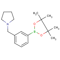 CAS:884507-45-3 | OR2072 | 3-[(Pyrrolidin-1-yl)methyl]benzeneboronic acid, pinacol ester