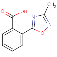 CAS:475105-77-2 | OR2076 | 2-(3-Methyl-1,2,4-oxadiazol-5-yl)benzoic acid
