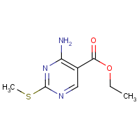 CAS:776-53-4 | OR2123 | Ethyl 4-amino-2-(methylthio)pyrimidine-5-carboxylate