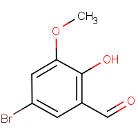 CAS:5034-74-2 | OR21256 | 5-Bromo-2-hydroxy-3-methoxybenzaldehyde