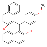 CAS:66595-89-9 | OR21283 | 1,1'-[(4-Methoxyphenyl)methanediyl]bis-2-naphthol