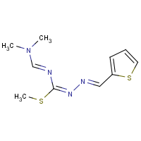 CAS: 219528-23-1 | OR21325 | methyl N-(2-thienylmethylidene)-{[(dimethylamino)methylidene]amino}methanehydrazonothioate