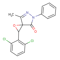 CAS: 219719-47-8 | OR21389 | 2-(2,6-dichlorophenyl)-7-methyl-5-phenyl-1-oxa-5,6-diazaspiro[2.4]hept-6-en-4-one