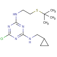 CAS: 219765-47-6 | OR21396 | N2-[2-(tert-butylthio)ethyl]-N4-cyclopropylmethyl-6-chloro-1,3,5-triazine-2,4-diamine