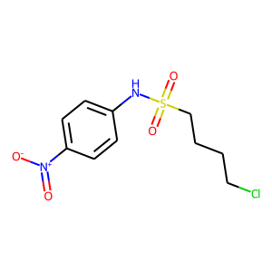 CAS:91817-78-6 | OR21461 | N1-(4-nitrophenyl)-4-chlorobutane-1-sulphonamide
