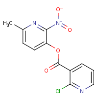 CAS:219931-06-3 | OR21529 | 6-methyl-2-nitro-3-pyridyl 2-chloronicotinate