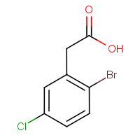 CAS: 81682-38-4 | OR2153 | 2-Bromo-5-chlorophenylacetic acid