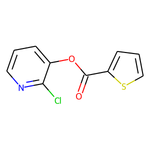 CAS:219928-44-6 | OR21554 | 2-chloro-3-pyridyl thiophene-2-carboxylate