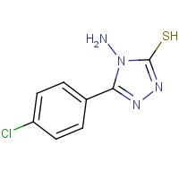 CAS:68468-95-1 | OR2156 | 4-Amino-5-(4-chlorophenyl)-4H-1,2,4-triazole-3-thiol