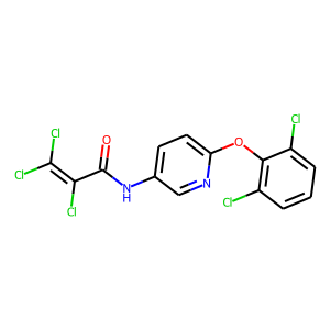 CAS:243644-19-1 | OR21612 | N1-[6-(2,6-dichlorophenoxy)-3-pyridyl]-2,3,3-trichloroacrylamide
