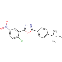 CAS: 243644-28-2 | OR21617 | 2-[4-(tert-Butyl)phenyl]-5-(2-chloro-5-nitrophenyl)-1,3,4-oxadiazole