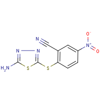 CAS:175135-68-9 | OR21646 | 2-[(5-Amino-1,3,4-thiadiazol-2-yl)thio]-5-nitrobenzonitrile