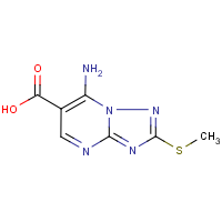 CAS: 113967-71-8 | OR21650 | 7-amino-2-(methylthio)[1,2,4]triazolo[1,5-a]pyrimidine-6-carboxylic acid