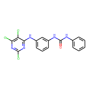 CAS:244278-39-5 | OR21655 | N-phenyl-N'-{3-[(2,5,6-trichloropyrimidin-4-yl)amino]phenyl}urea