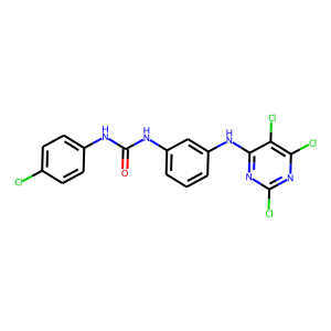 CAS:244278-48-6 | OR21658 | N-(4-chlorophenyl)-N'-{3-[(2,5,6-trichloropyrimidin-4-yl)amino]phenyl}urea