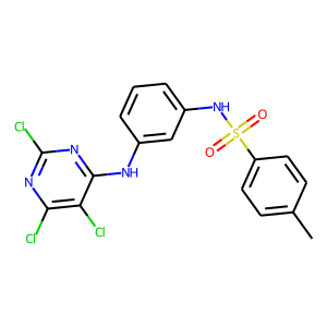 CAS:244278-49-7 | OR21659 | N1-{3-[(2,5,6-trichloropyrimidin-4-yl)amino]phenyl}-4-methylbenzene-1-sulphonamide