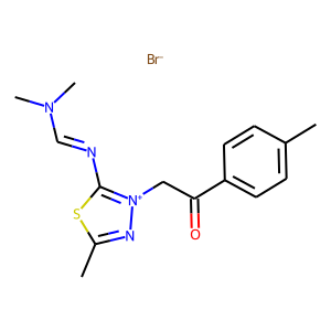 CAS:754983-40-9 | OR21667 | 2-{[(dimethylamino)methylidene]amino}-5-methyl-3-[2-(4-methylphenyl)-2-oxoethyl]-1,3,4-thiadiazol-3-