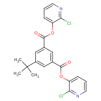CAS:245072-89-3 | OR21679 | di(2-chloro-3-pyridyl) 5-(tert-butyl)isophthalate