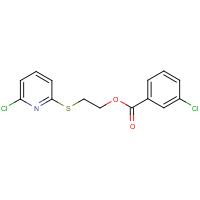 CAS: 680579-39-9 | OR21742 | 2-[(6-chloropyridin-2-yl)thio]ethyl 3-chlorobenzoate