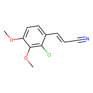 CAS:175136-03-5 | OR21796 | 3-(2-chloro-3,4-dimethoxyphenyl)acrylonitrile