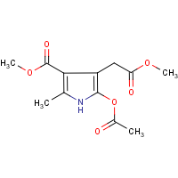 CAS:77978-85-9 | OR21811 | methyl 5-(acetyloxy)-4-(2-methoxy-2-oxoethyl)-2-methyl-1H-pyrrole-3-carboxylate