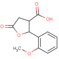 CAS:117621-06-4 | OR21836 | 2-(2-Methoxyphenyl)-5-oxotetrahydrofuran-3-carboxylic acid