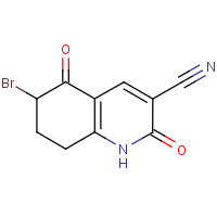 CAS:107955-83-9 | OR21869 | 6-Bromo-2,5-dioxo-1,2,5,6,7,8-hexahydroquinoline-3-carbonitrile