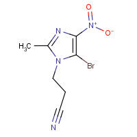 CAS:139975-78-3 | OR21879 | 3-(5-Bromo-2-methyl-4-nitro-1H-imidazol-1-yl)propanenitrile