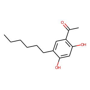 CAS:63411-88-1 | OR21979 | 1-(5-hexyl-2,4-dihydroxyphenyl)ethan-1-one