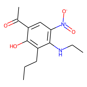 CAS:195378-79-1 | OR22042 | 1-[4-(ethylamino)-2-hydroxy-5-nitro-3-propylphenyl]ethan-1-one
