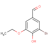 CAS: 3111-37-3 | OR22077 | 3-Bromo-5-ethoxy-4-hydroxybenzaldehyde
