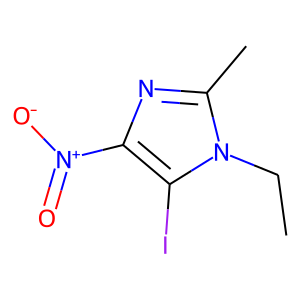 CAS:35681-66-4 | OR22083 | 1-ethyl-5-iodo-2-methyl-4-nitro-1H-imidazole